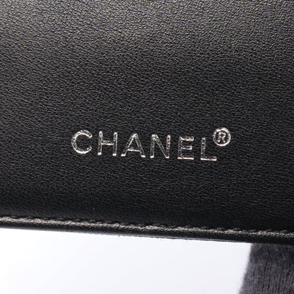 ニュートラベルライン 二つ折り財布 ナイロンキャンバス レザー ブラック シャネル 財布・小物 CHANEL
