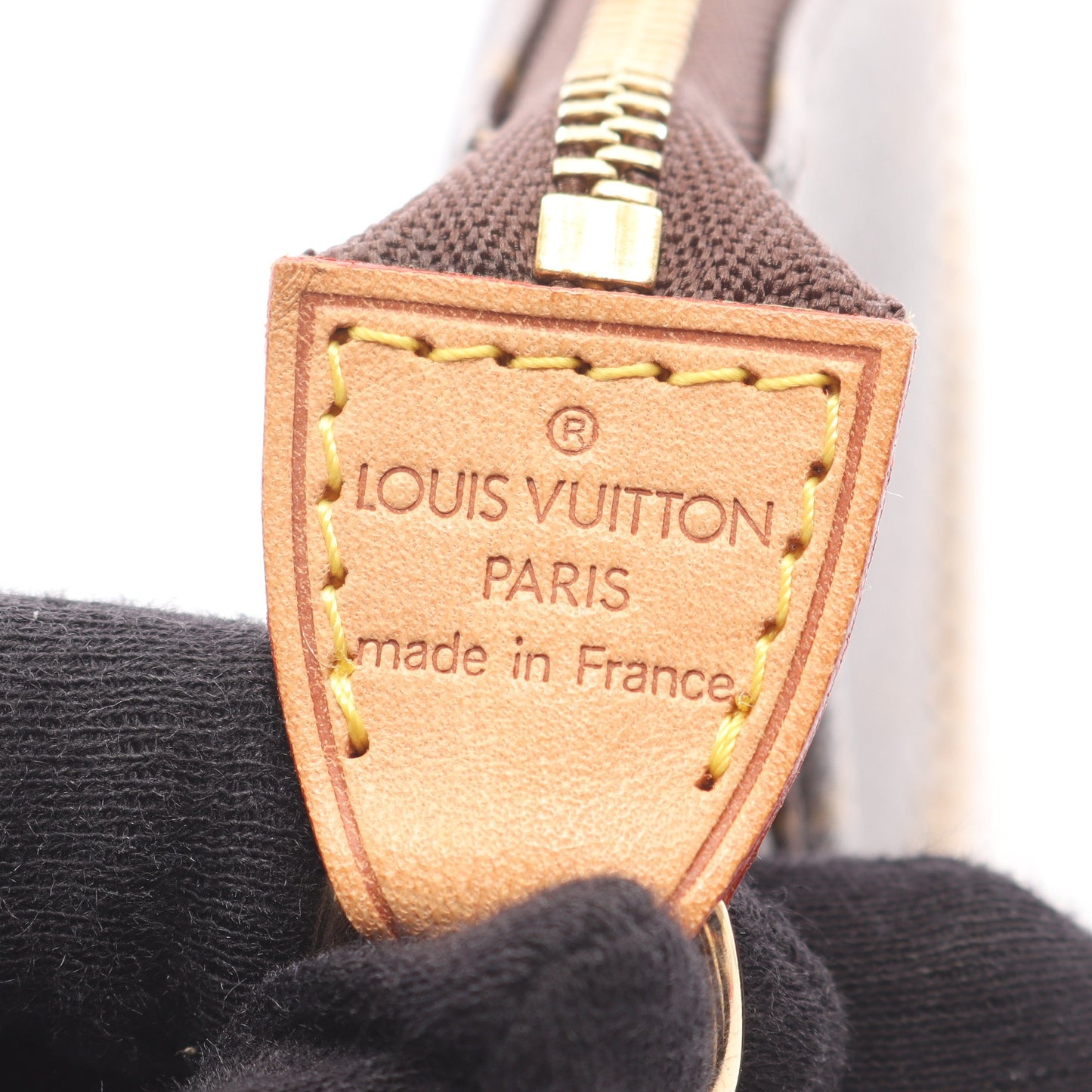 ミニポシェット アクセソワール モノグラム T&B チェーンハンドバッグ PVC レザー ブラウン ルイヴィトン バッグ LOUIS VUITTON