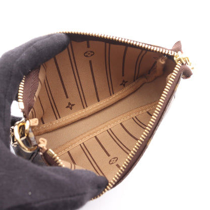 ミニポシェット アクセソワール モノグラム T&B チェーンハンドバッグ PVC レザー ブラウン ルイヴィトン バッグ LOUIS VUITTON