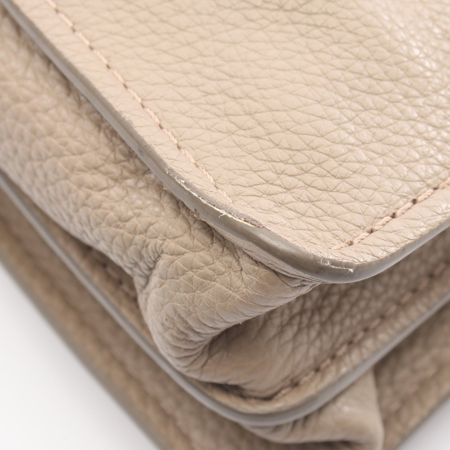 アビー ハンドバッグ レザー グレーベージュ 2WAY クロエ バッグ Chloe