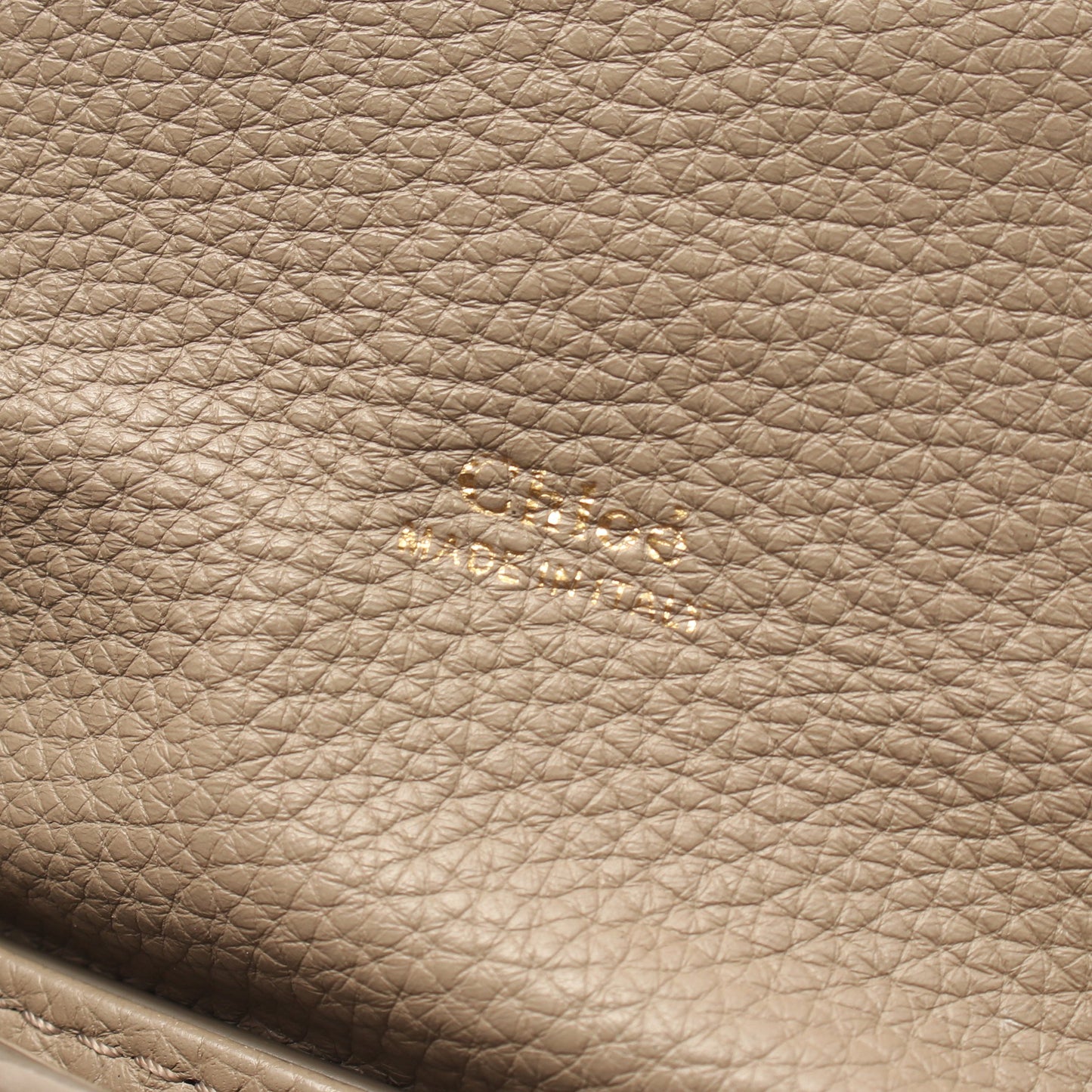 アビー ハンドバッグ レザー グレーベージュ 2WAY クロエ バッグ Chloe