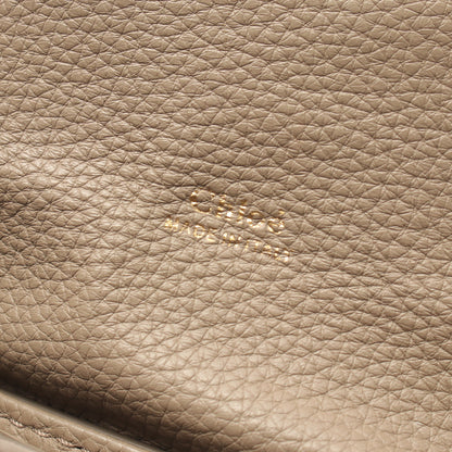 アビー ハンドバッグ レザー グレーベージュ 2WAY クロエ バッグ Chloe