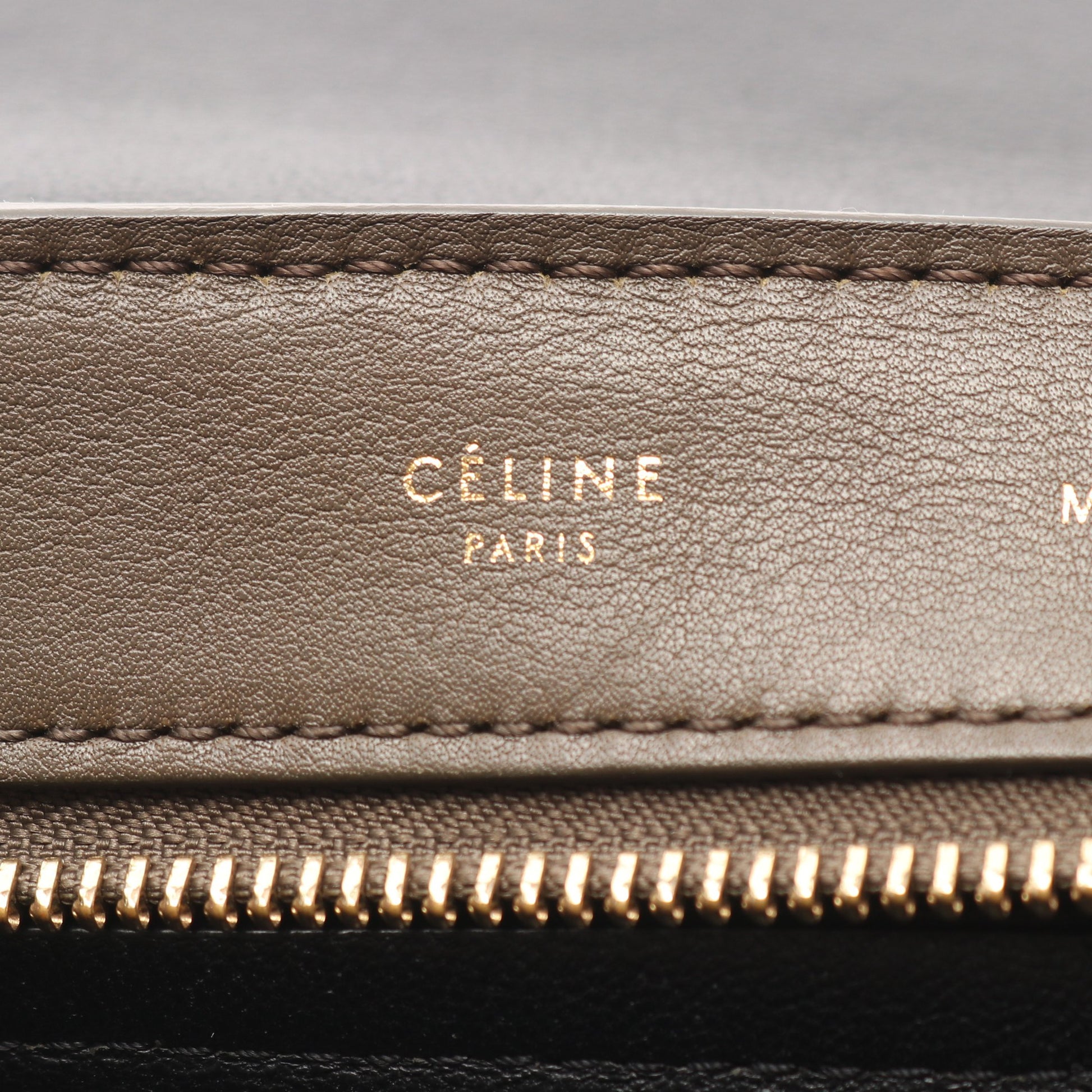 トラペーズ ミディアム ハンドバッグ レザー スエード グレーブラウン ブラック カーキブラウン 2WAY セリーヌ バッグ CELINE