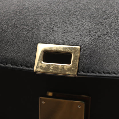 トラペーズ ミディアム ハンドバッグ レザー スエード グレーブラウン ブラック カーキブラウン 2WAY セリーヌ バッグ CELINE