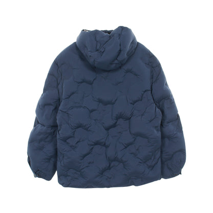 ダウンジャケット ナイロン ネイビー フード付き ドルチェアンドガッバーナ