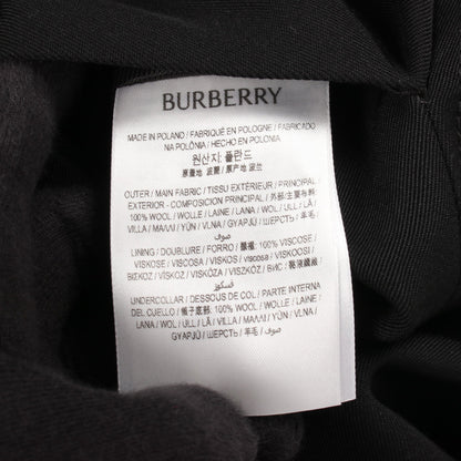 ロングコート ウール ブラック バーバリー アウター BURBERRY