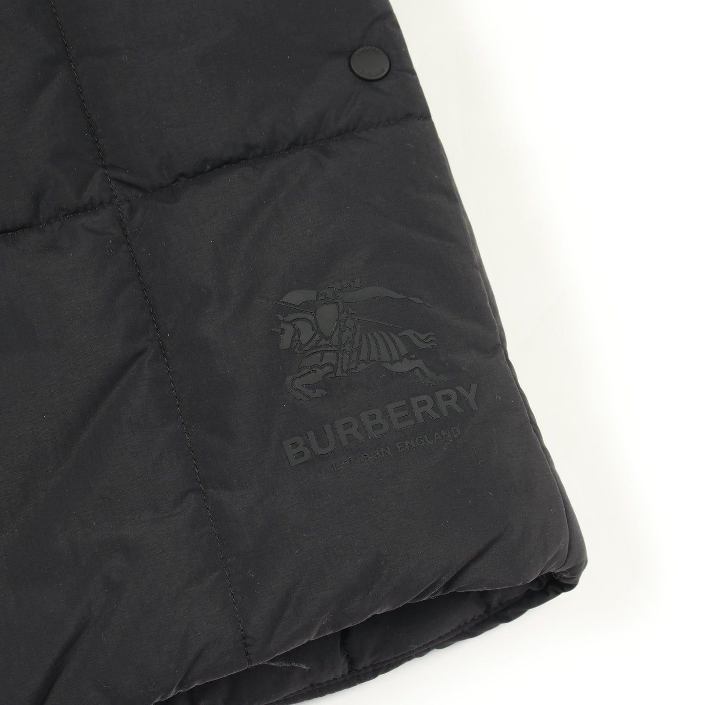 ダウンベスト ナイロン ブラック バーバリー アウター BURBERRY