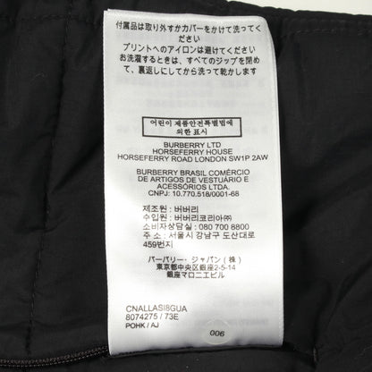 ダウンベスト ナイロン ブラック バーバリー アウター BURBERRY
