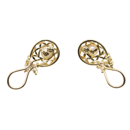 パール イヤリング イヤリング K18YG パール イエローゴールド ホワイト ミキモト アクセサリー MIKIMOTO