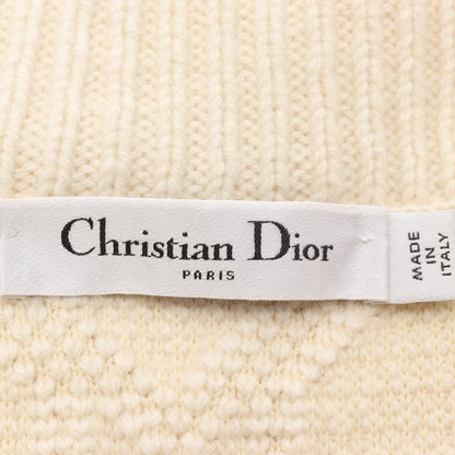 カナージュ カーディガン セーラーカラー ウール ナイロン カシミヤ アイボリー クリスチャンディオール トップス Christian Dior