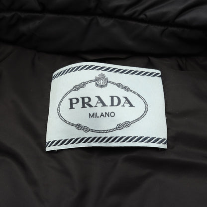 ダウンコート ナイロン ネイビー プラダ アウター PRADA