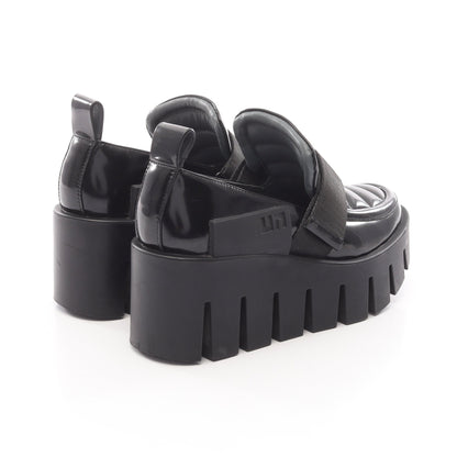 Glip Trooper Lo ローファー エナメルレザー ブラック 厚底 ユナイテッドヌード シューズ UNITED NUDE