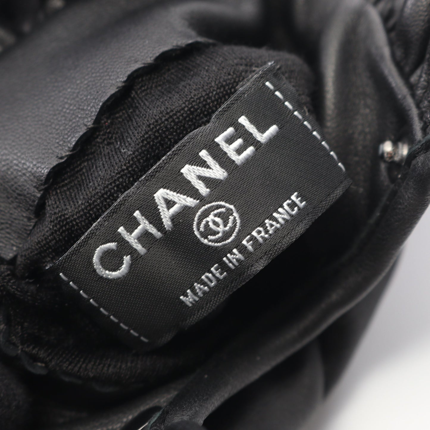 ココマーク フリル 手袋 グローブ ラムスキン ブラック シャネル 財布・小物 CHANEL