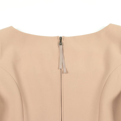 スクエアネック ワンピース ベージュ フォクシーニューヨーク ワンピース FOXEY NEW YORK