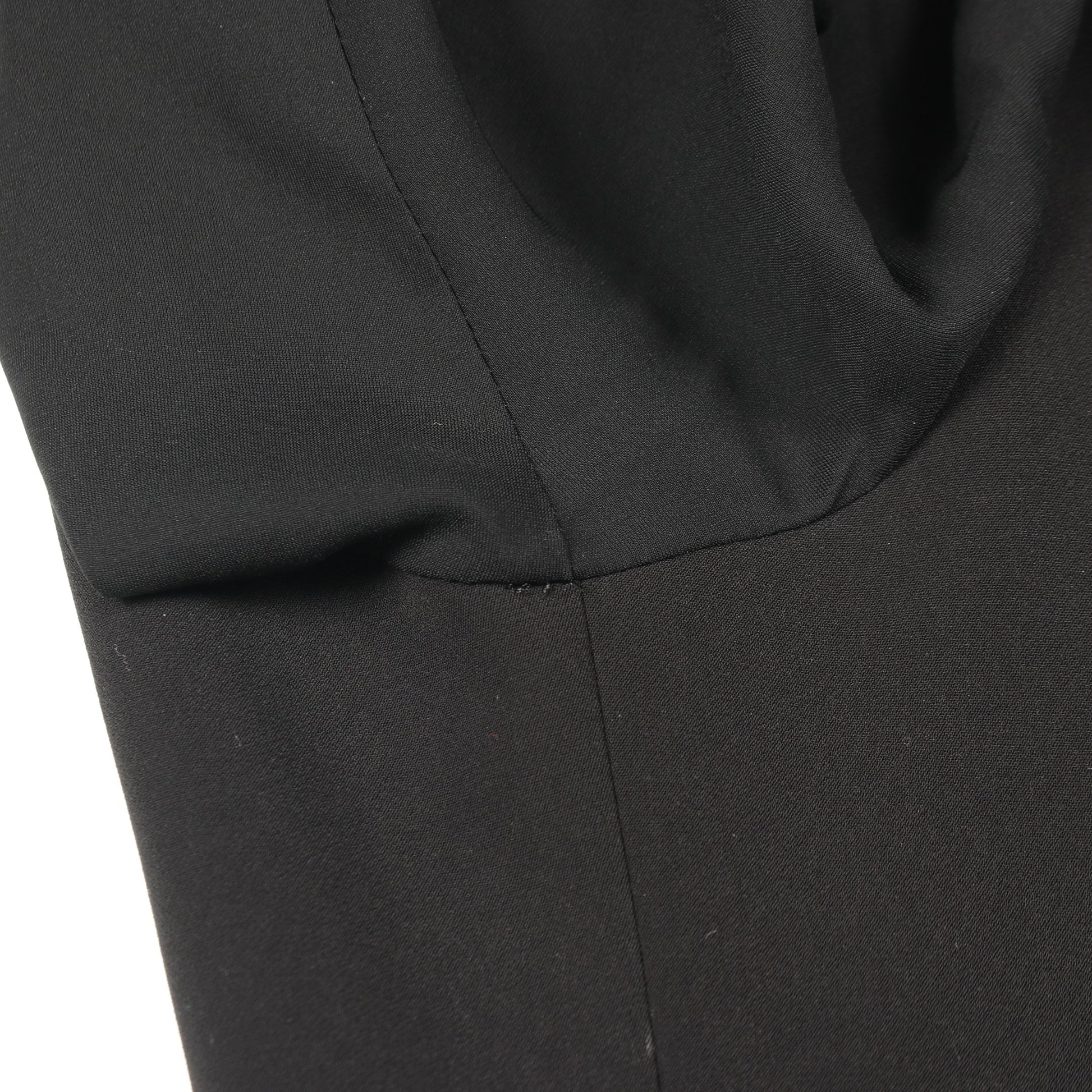 ワンピース ブラック 袖シフォン切替 フォクシーニューヨーク ワンピース FOXEY NEW YORK