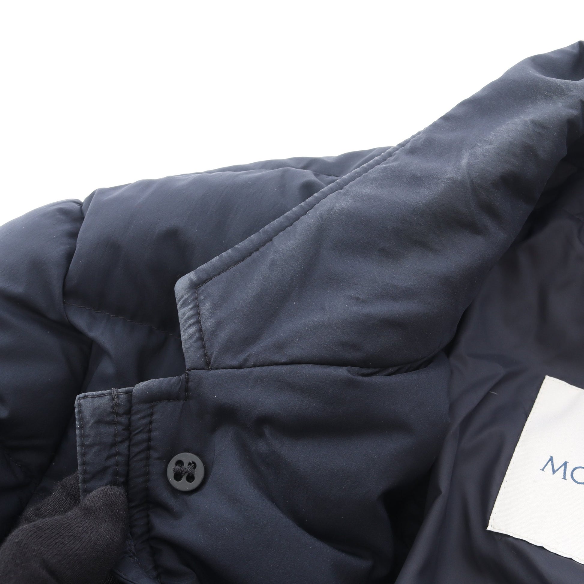 KEID ダウンコート ナイロン ネイビー モンクレール アウター MONCLER
