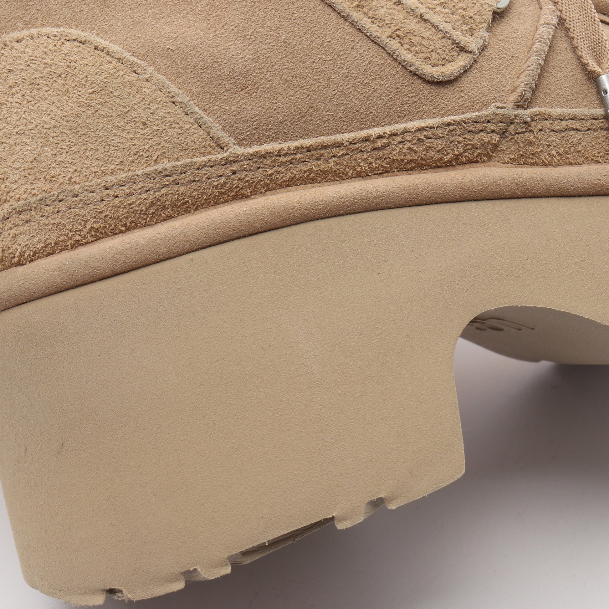 Classic New Heights Lace Up ムートンブーツ スエード ムートン ベージュ アグオーストラリア シューズ UGG australia