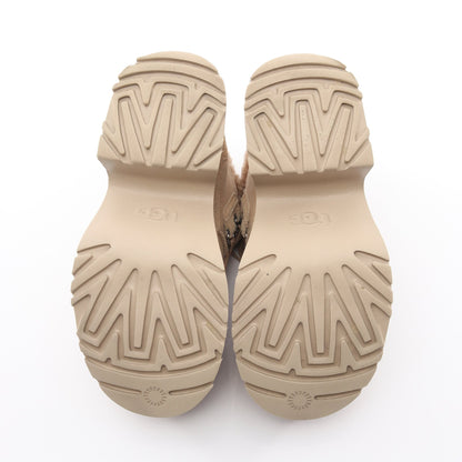 Classic New Heights Lace Up ムートンブーツ スエード ムートン ベージュ アグオーストラリア シューズ UGG australia