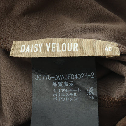 マーガレット ベロア ボレロ ブラウン デイジーベロア トップス DAISY VELOUR