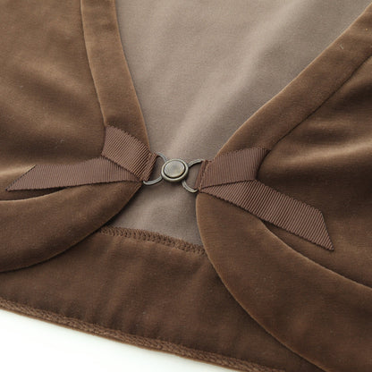マーガレット ベロア ボレロ ブラウン デイジーベロア トップス DAISY VELOUR
