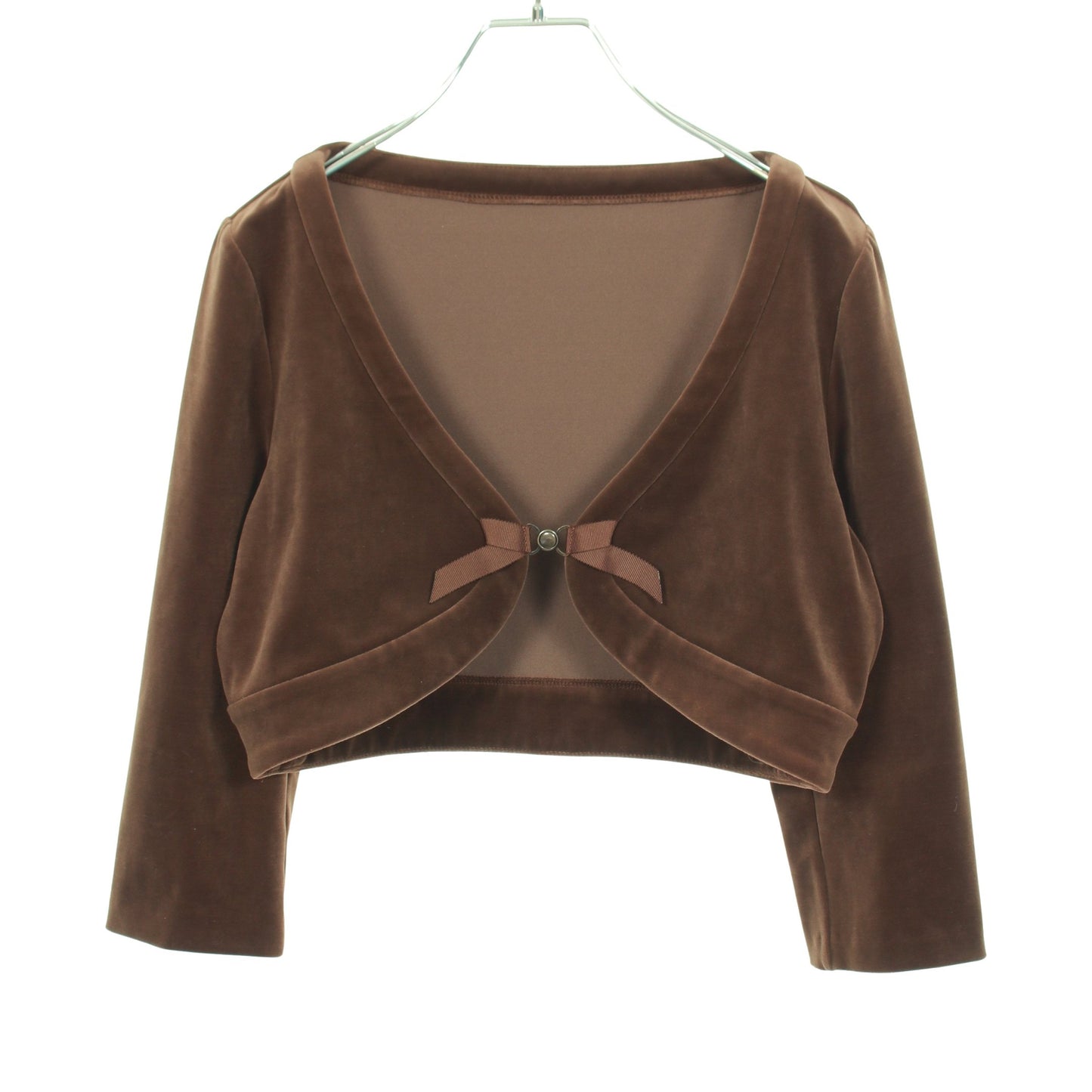 マーガレット ベロア ボレロ ブラウン デイジーベロア トップス DAISY VELOUR
