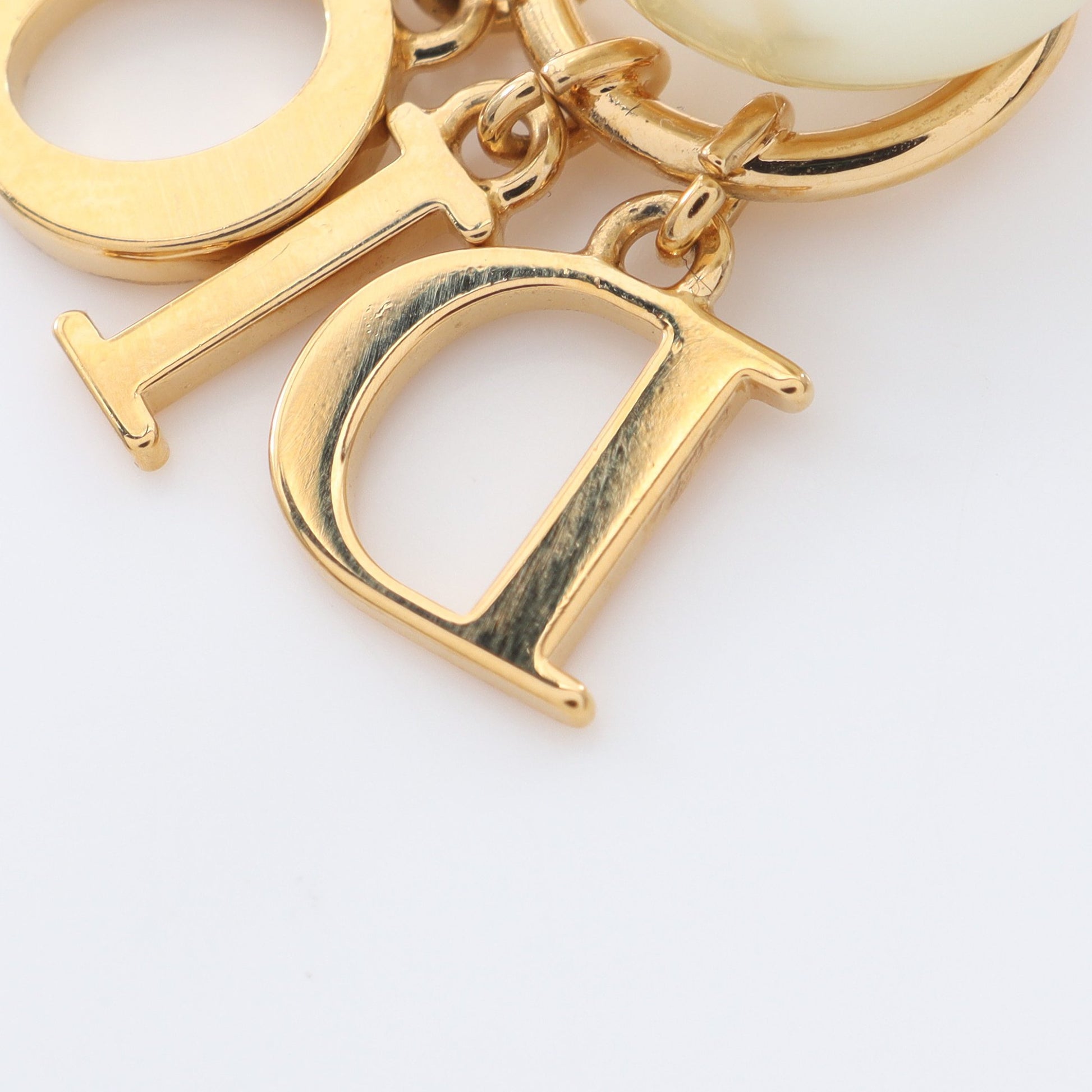 Dior Tribales ディオール トライバル ピアス GP フェイクパール 