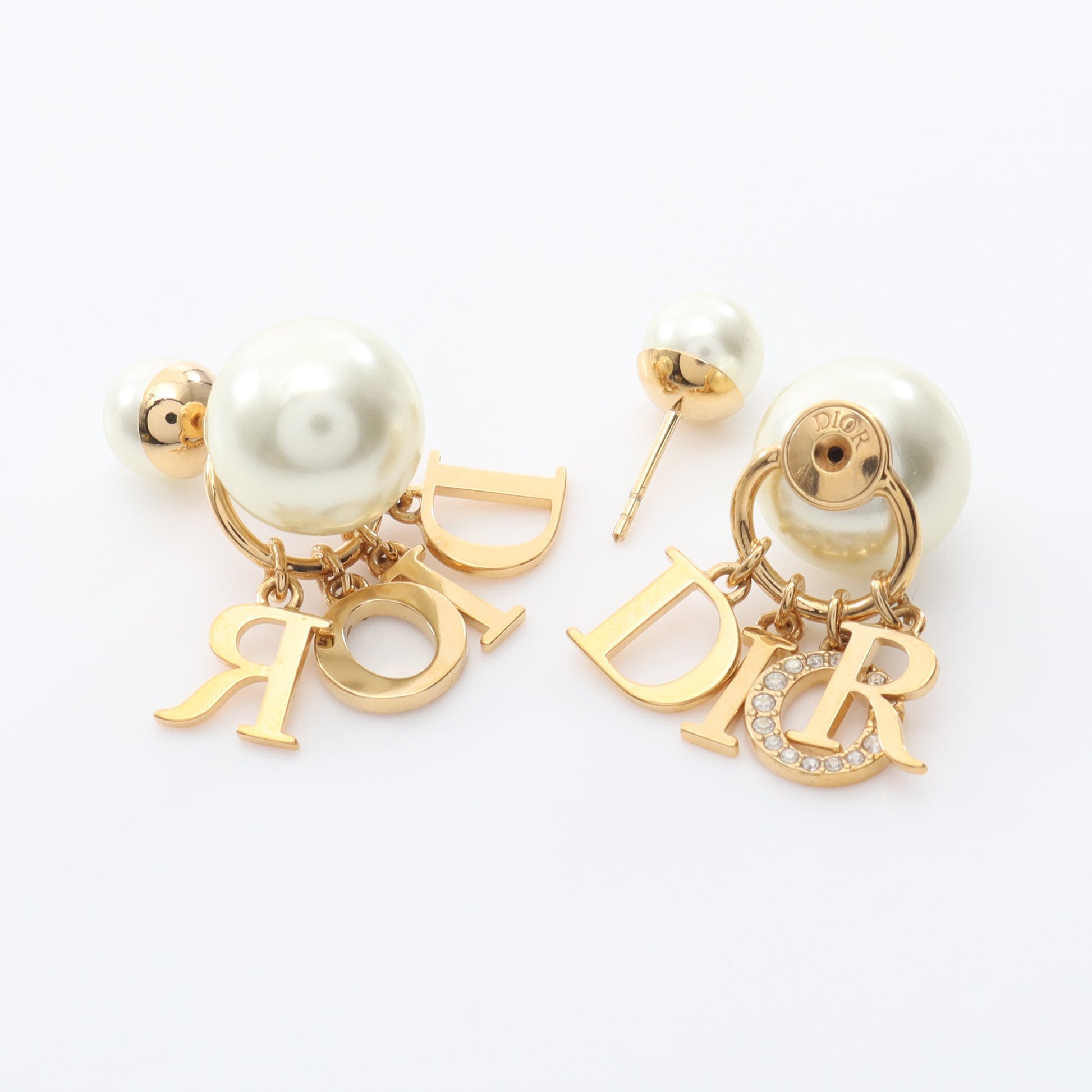 Dior Tribales ディオール トライバル ピアス GP フェイクパール 