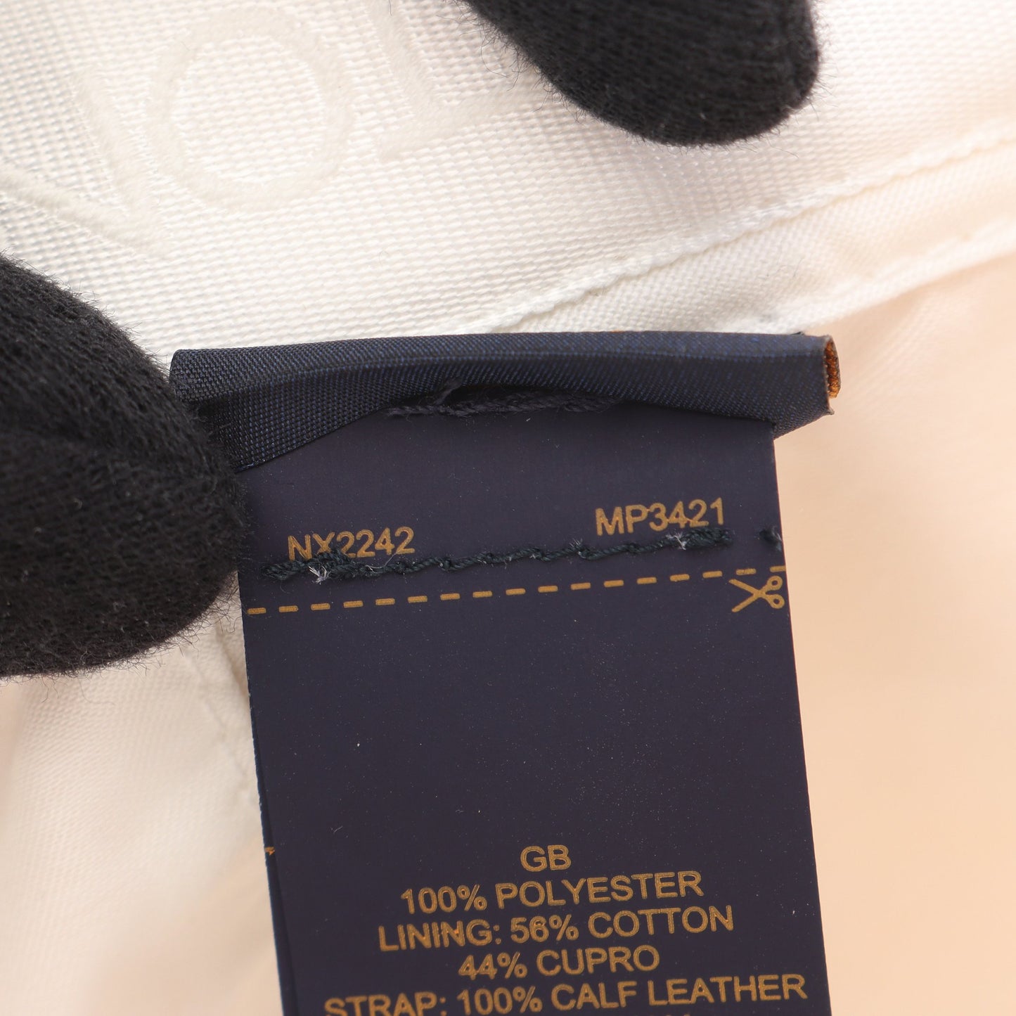 モノグラム ブロン キャップ オフホワイト ベルベット ルイヴィトン 財布・小物 LOUIS VUITTON