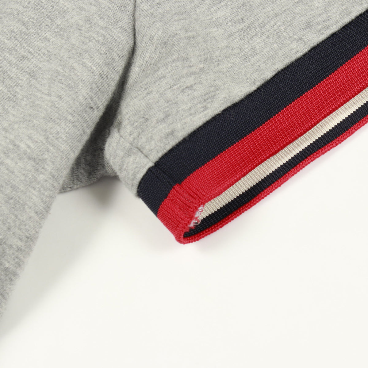 半袖Tシャツ クルーネック コットン グレー ネイビー レッド モンクレール トップス MONCLER