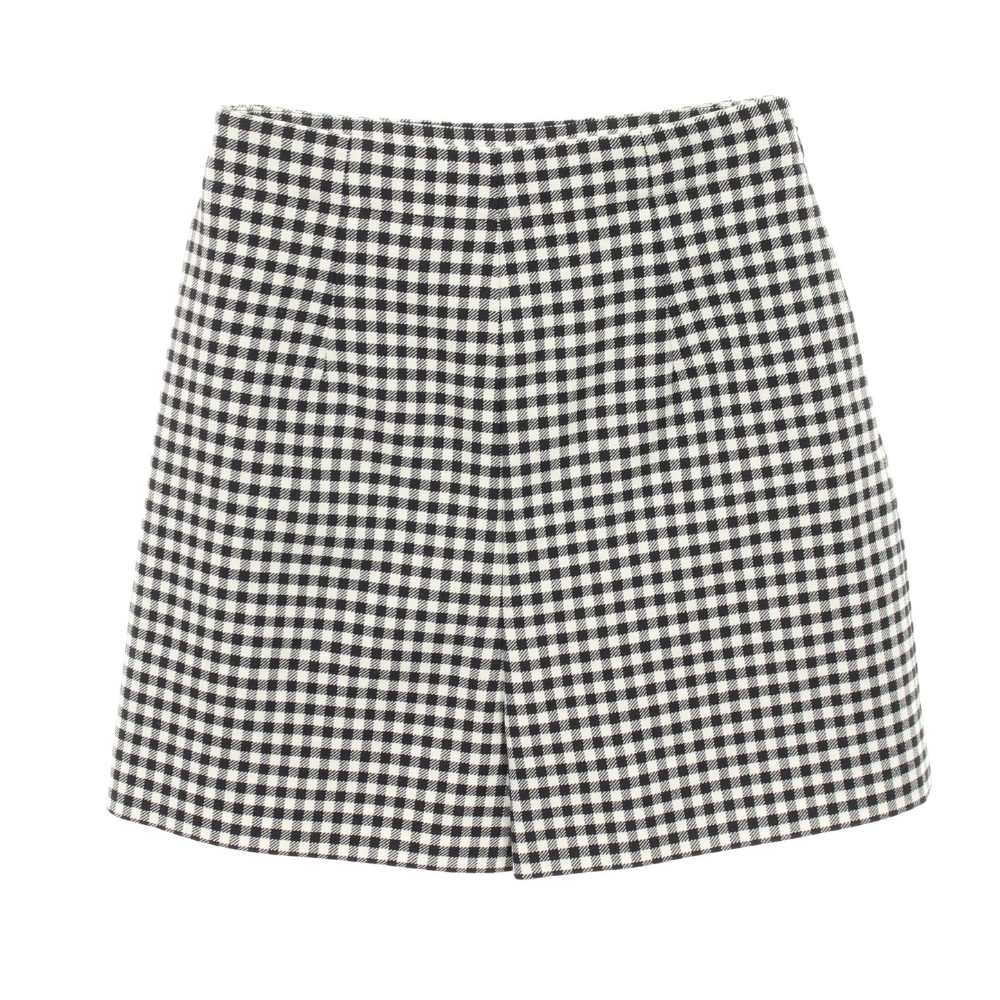 ショート パンツ ギンガムチェック ウール ブラック ホワイト クリスチャンディオール ボトムス Christian Dior
