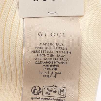 ウェブストライプ ソックス 靴下 小物 コットン アイボリー グリーン レッド グッチ 財布・小物 GUCCI