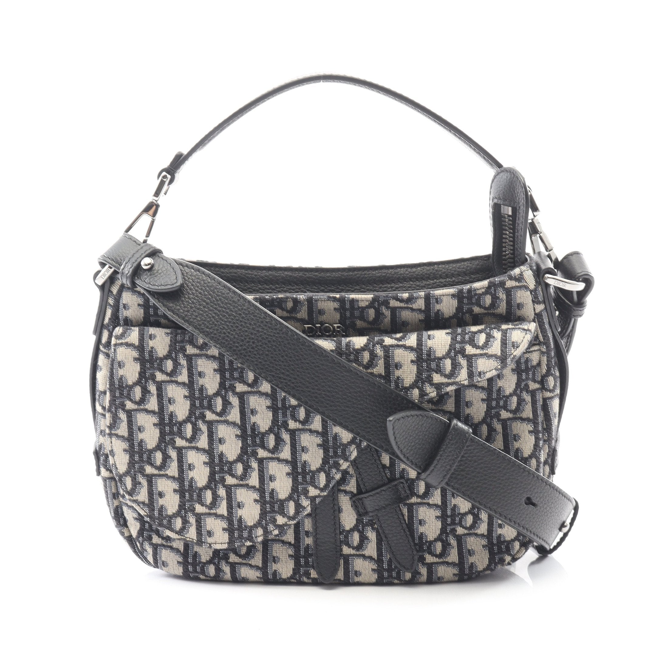 サドル ミニ ソフトバッグ オブリーク ショルダーバッグ キャンバス