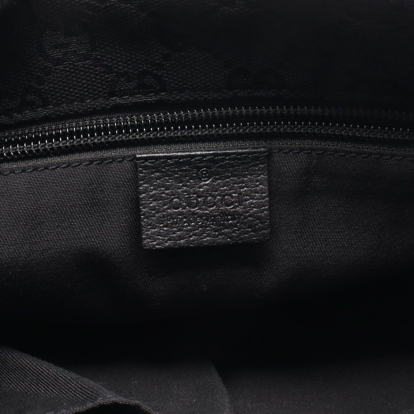 シェリーライン GGキャンバス ショルダーバッグ キャンバス レザー ブラック グッチ バッグ GUCCI
