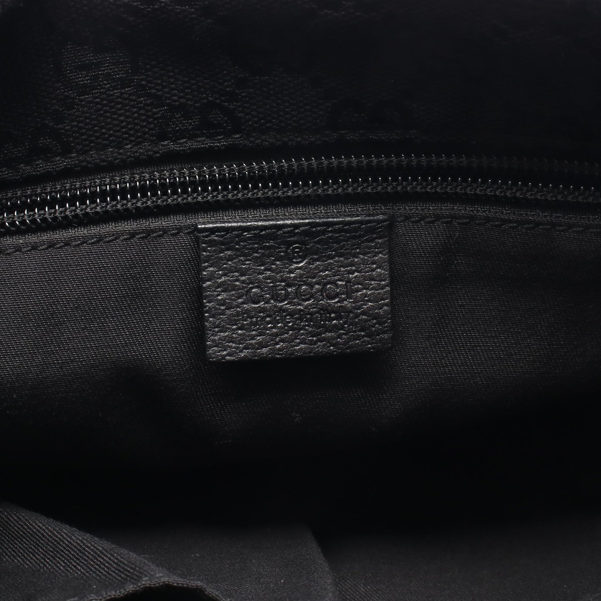 シェリーライン GGキャンバス ショルダーバッグ キャンバス レザー ブラック グッチ バッグ GUCCI