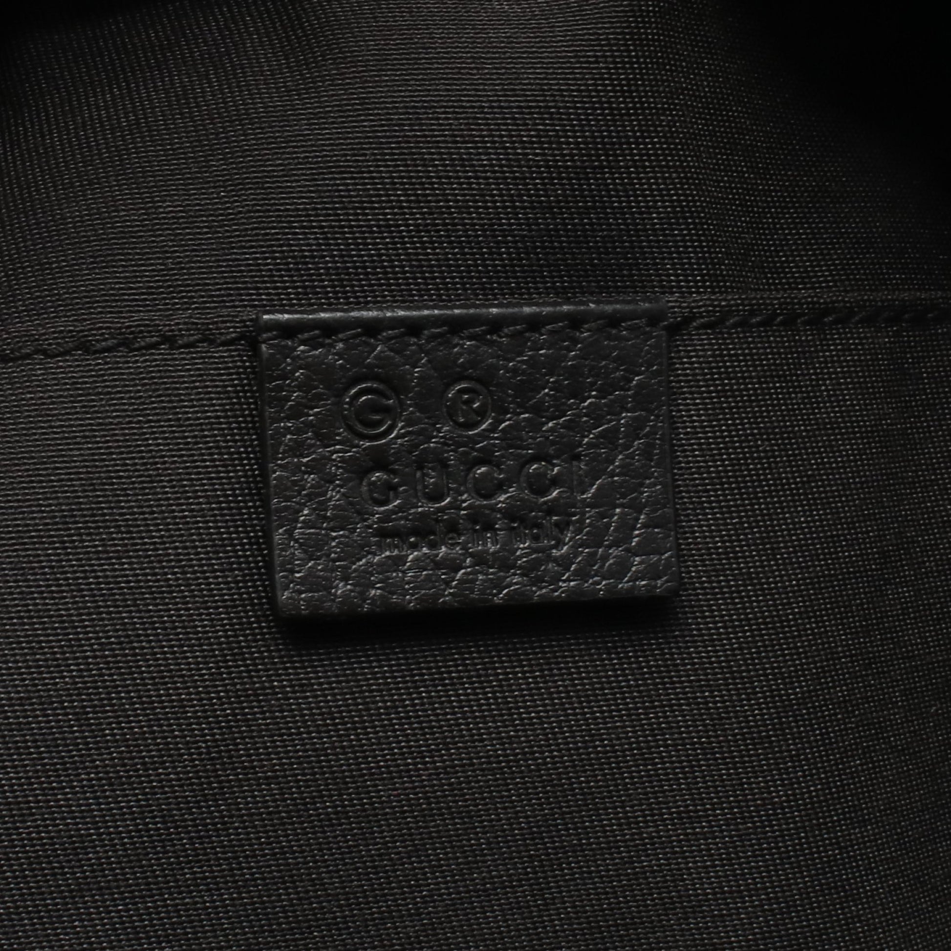GG柄 ウエストバッグ ボディバッグ ナイロン レザー ブラック グッチ バッグ GUCCI