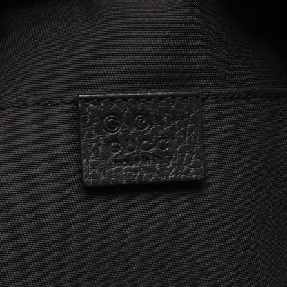 GG柄 ウエストバッグ ボディバッグ ナイロン レザー ブラック グッチ バッグ GUCCI