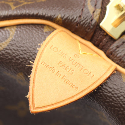 キーポル50 モノグラム ボストンバッグ PVC レザー ブラウン ルイヴィトン バッグ LOUIS VUITTON