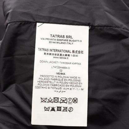 POLITEAMA ポリテアマ ダウンコート ナイロン ブラック タトラス アウター TATRAS