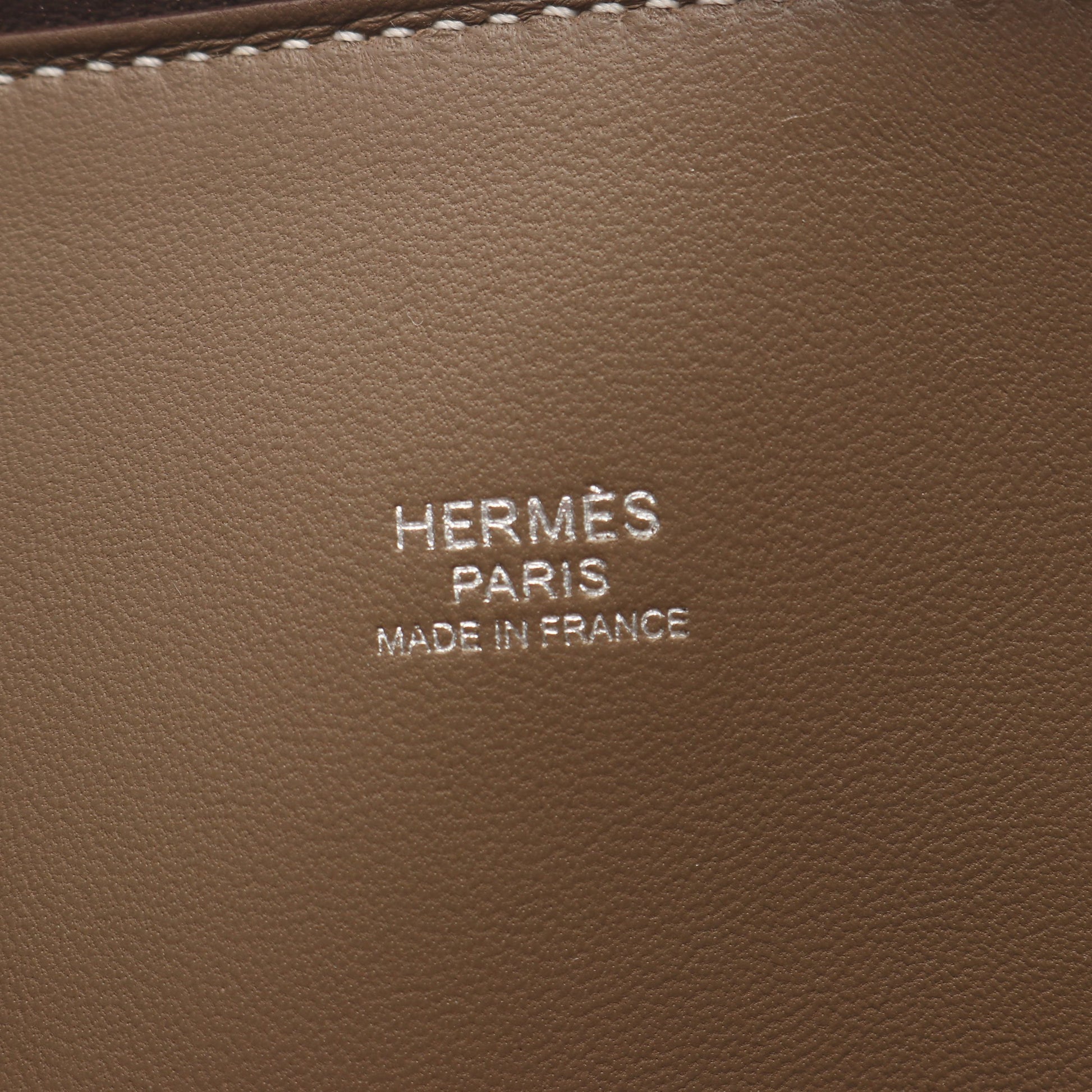 ボリード31 エトゥープ ハンドバッグ トリヨンクレマンス グレーブラウン シルバー金具 2WAY T刻印 エルメス バッグ HERMES