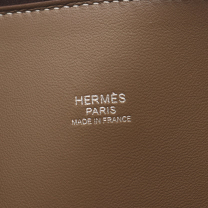 ボリード31 エトゥープ ハンドバッグ トリヨンクレマンス グレーブラウン シルバー金具 2WAY T刻印 エルメス バッグ HERMES