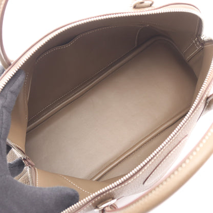 ボリード31 エトゥープ ハンドバッグ トリヨンクレマンス グレーブラウン シルバー金具 2WAY T刻印 エルメス バッグ HERMES