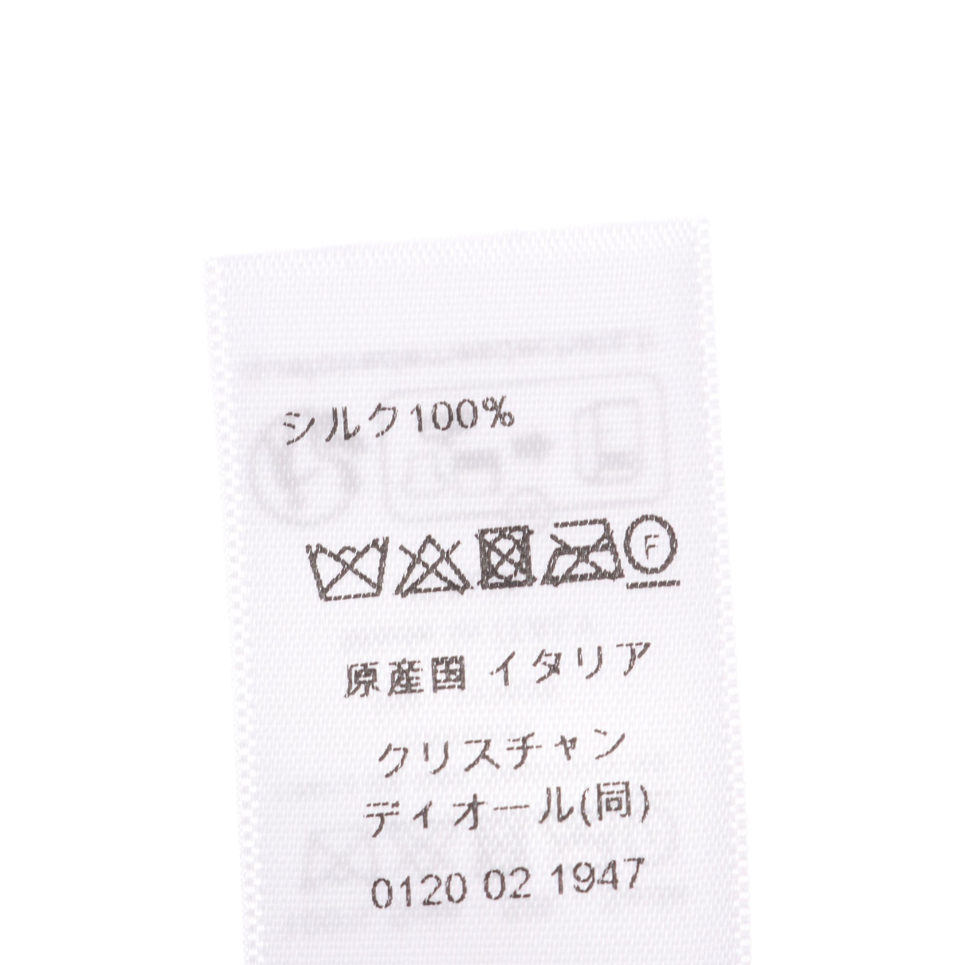 ミッツァ リボン スカーフ フローラル シルク コーラルピンク マルチカラー クリスチャンディオール 財布・小物 Christian Dior