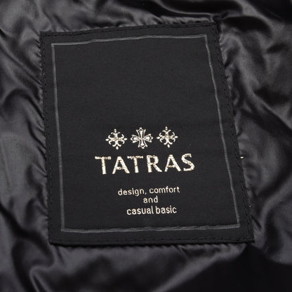 PALMA ダウンコート ナイロン ブラック フード付き タトラス アウター TATRAS