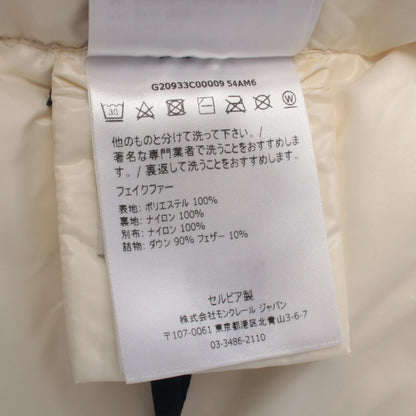ダウン マフラー ホワイト モンクレール 財布・小物 MONCLER
