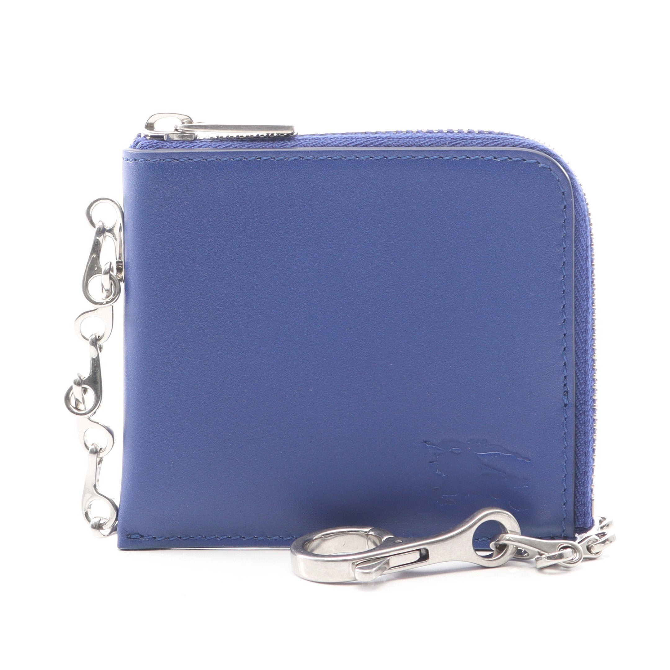 【新品未使用】バーバリー ケース　ミニウォレット　レザー　チェーン付き BURBERRY（バーバリー） Chain Wallet チェーンウォレット カード