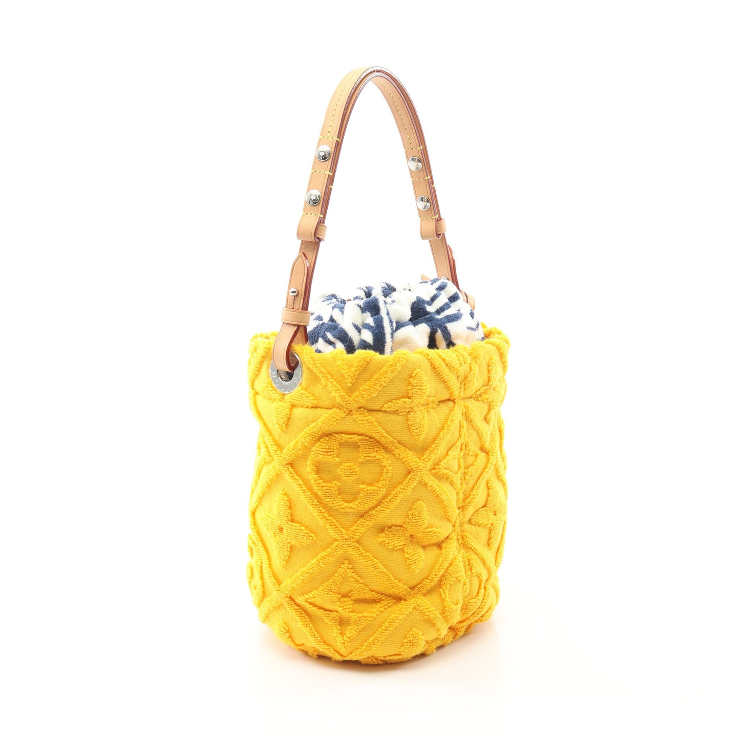 LV バケーション バイザプール バケット マンゴー ショルダーバッグ パイル レザー オレンジ ブラウン マルチカラー ルイヴィトン バッグ LOUIS VUITTON