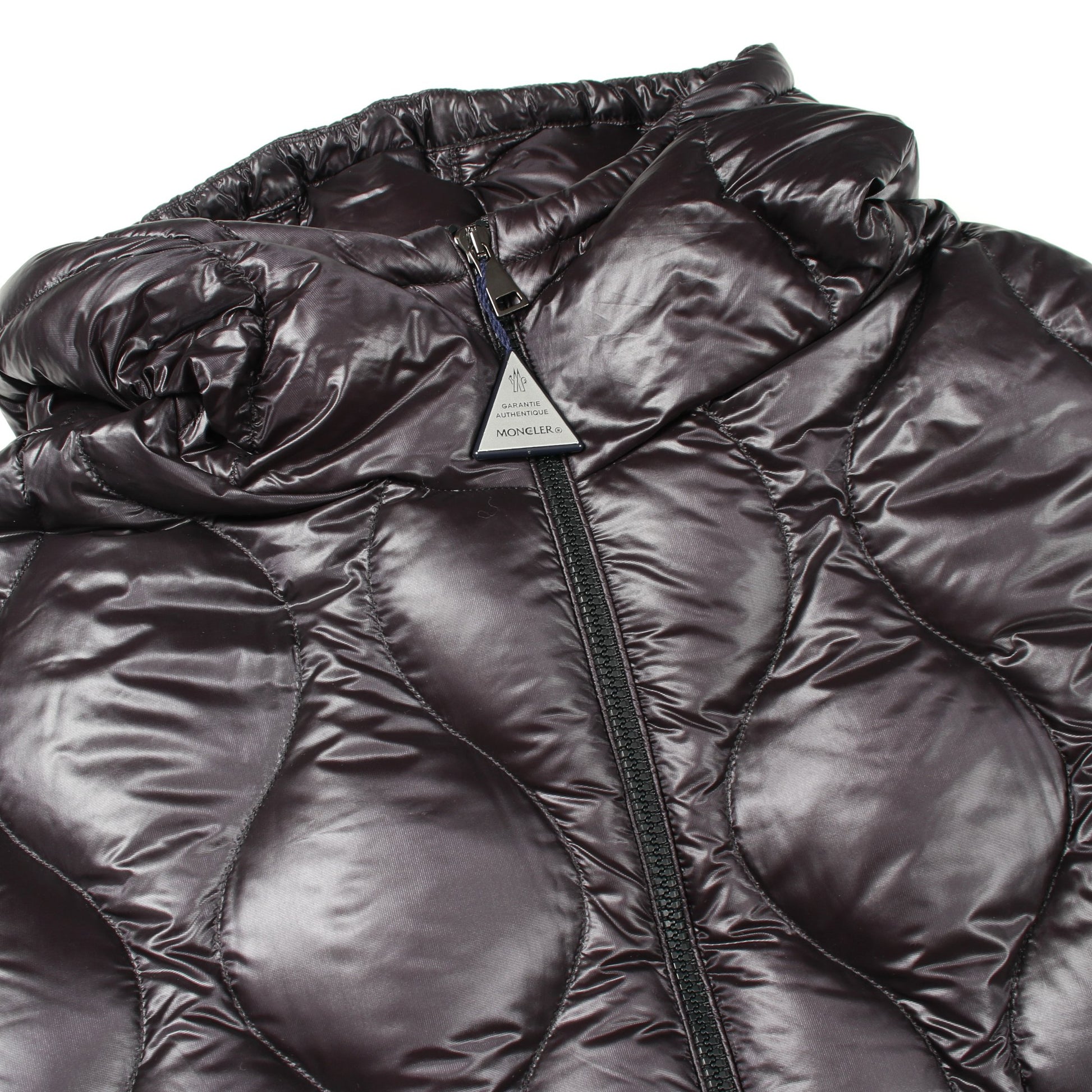 ANTHON ダウンジャケット ナイロン ネイビー フード付き モンクレール アウター MONCLER
