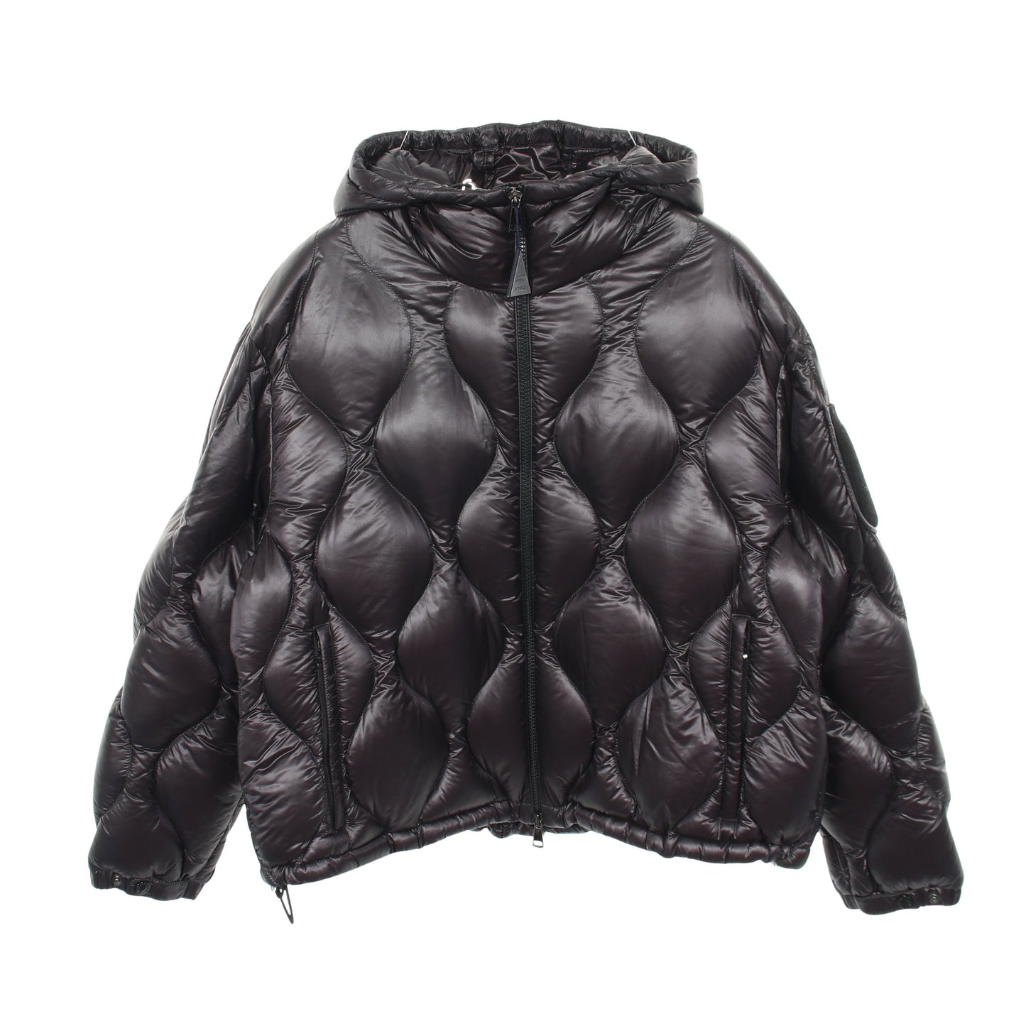 ANTHON ダウンジャケット ナイロン ネイビー フード付き モンクレール アウター MONCLER