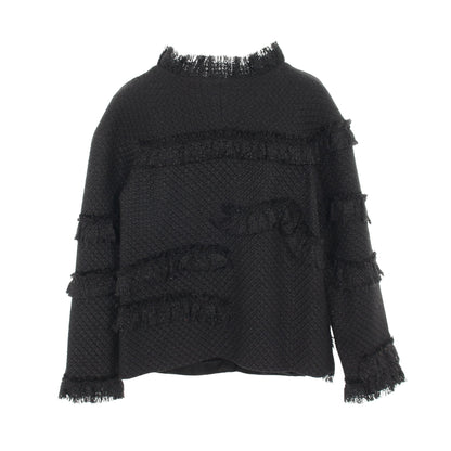 ココマークボタン ツイード ジャケット コットン ブラック シャネル アウター CHANEL