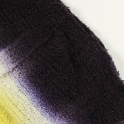 Tie DYE Knit Cardigan カーディガン Vネック グラデーション ウール グリーン ネイビー イエロー サカイ トップス sacai